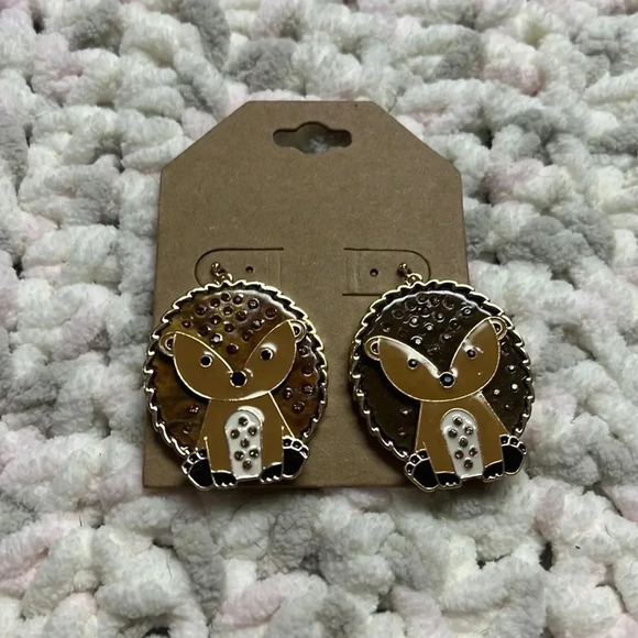 Herdgehog earings - Picture 2 of 2